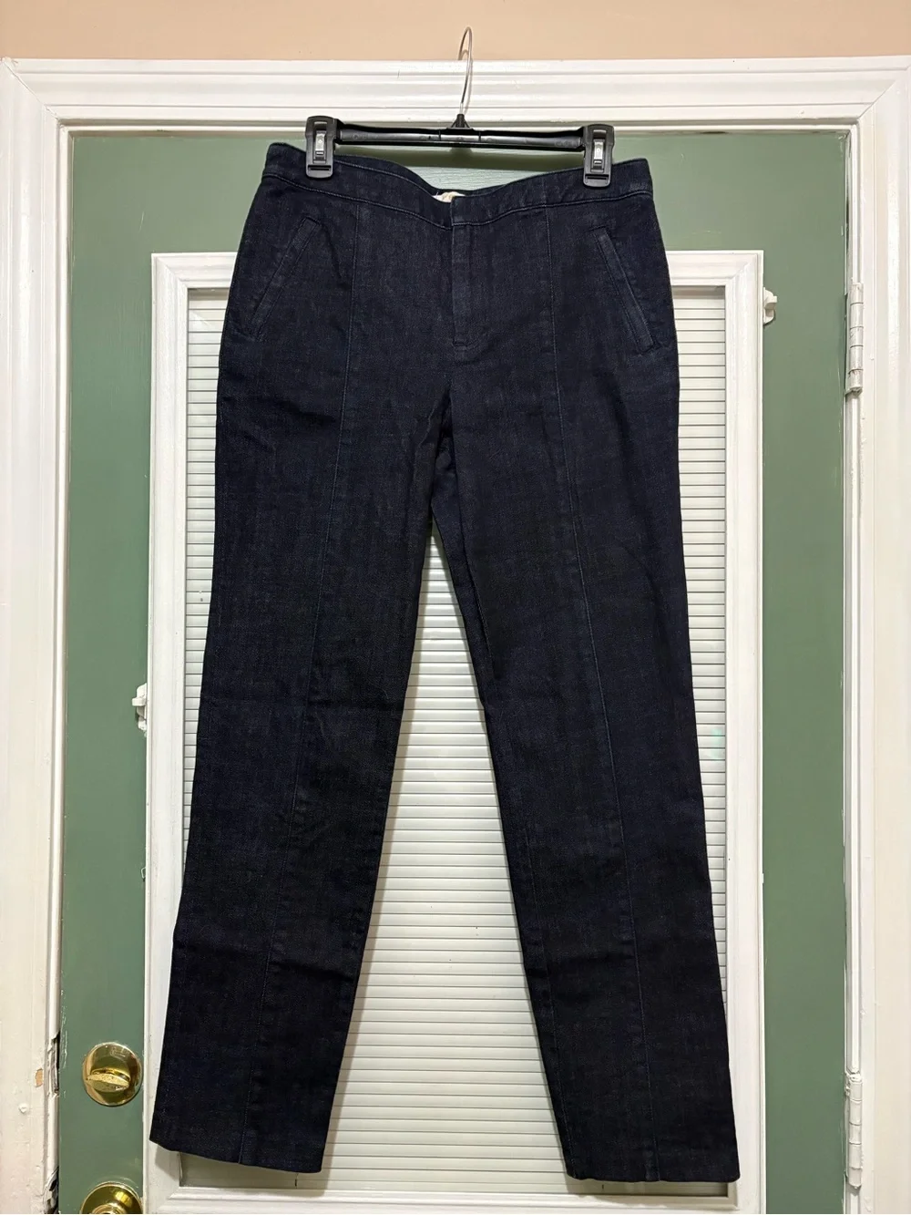 Tory Burch Tailored Straight Leg Jeans Size 30
